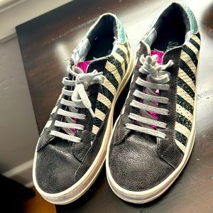 P448 Designer Sneakers. Italian, Size 38 but fits 7.5.